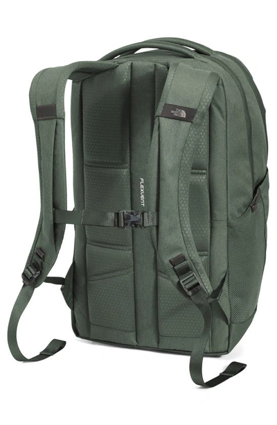 Shop The North Face Jester Campus Backpack In Thyme Light Heather/ Tnf Black