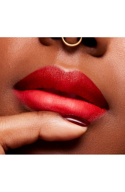 Mac Cosmetics Powder Kiss Velvet Blur Slim Lipstick In Devoted To Danger