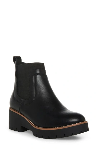 Shop Blondo Dyme Waterproof Chelsea Boot In Black Leather