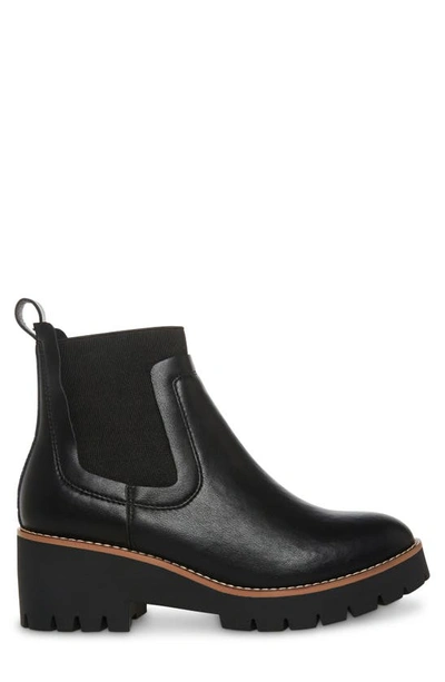 Shop Blondo Dyme Waterproof Chelsea Boot In Black Leather