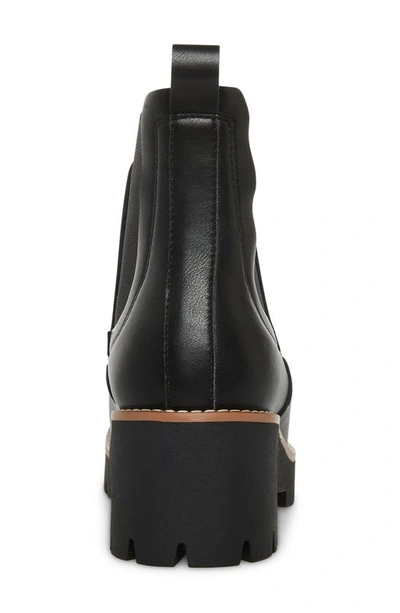 Shop Blondo Dyme Waterproof Chelsea Boot In Black Leather