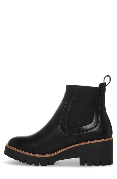 Shop Blondo Dyme Waterproof Chelsea Boot In Black Leather