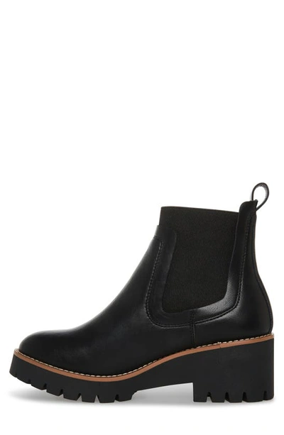 Blondo Dyme Waterproof Chelsea Boot In Black Leather