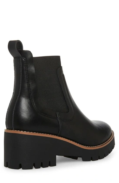 Shop Blondo Dyme Waterproof Chelsea Boot In Black Leather