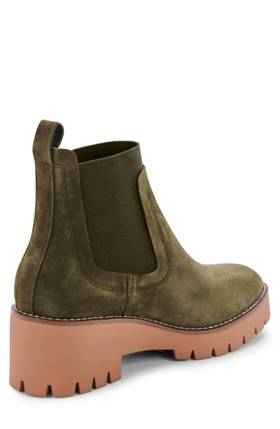 Blondo Dyme Waterproof Chelsea Boot In Olive