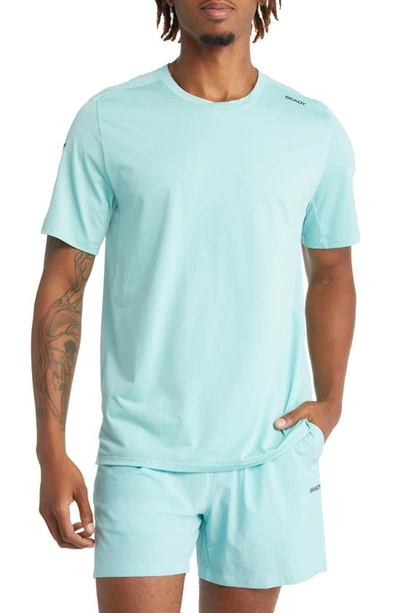 Brady Run Short Sleeve T-shirt In Aqua