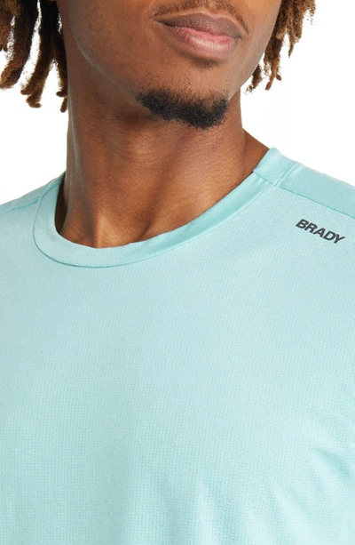 Brady Run Short Sleeve T-shirt In Aqua