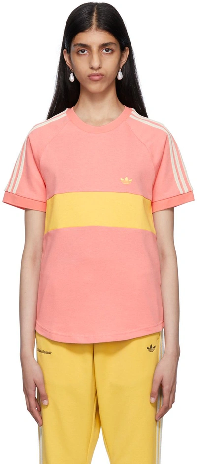 Wales Bonner Pink Adidas Originals Edition T-shirt In Tactile Rose |  ModeSens