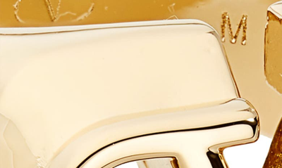 Valentino Vlogo Signature Ring In Gold Metal In Gold