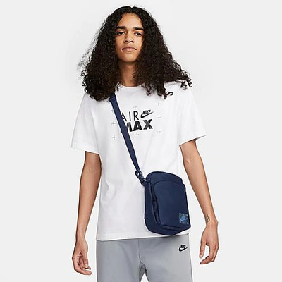 Nike Heritage Air Max Topographic Crossbody Bag In Midnight Navy/midnight  Navy/comet Blue | ModeSens