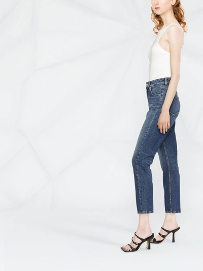 Shop Iro Straight-leg Denim Jeans In Blue