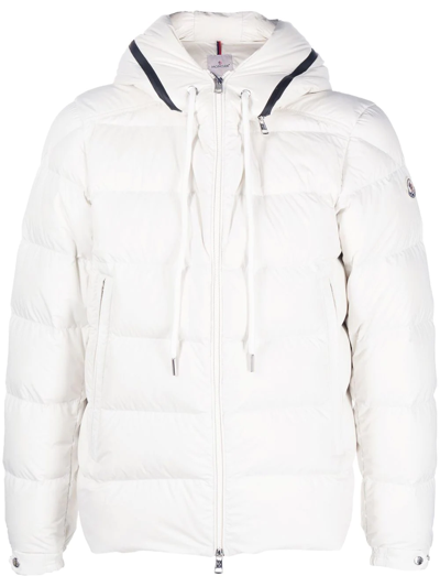 Moncler Cardere Padded Goose-down Jacket In White | ModeSens