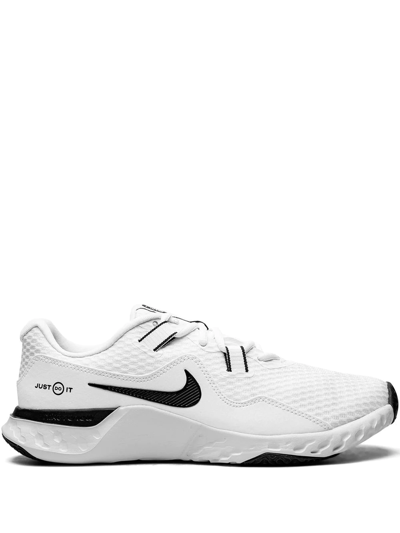 Shop Nike Renew Retaliation Tr 2 Sneakers In White