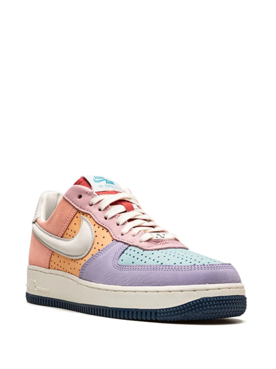 Shop Nike Air Force 1 Low Puerto Rico Day "boricua" Sneakers In Purple