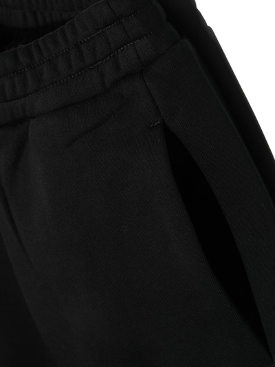 Shop N°21 Teen Logo-print Track Pants In Black