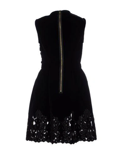Shop Erdem Short Dress In Black