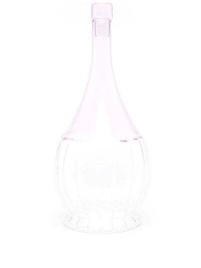 Shop Ichendorf Milano Garden Picnic Glass Bottle In Pink