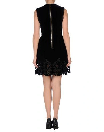 Shop Erdem Short Dress In Black