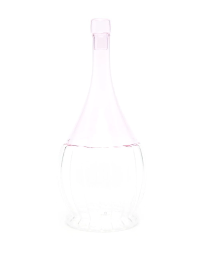 Shop Ichendorf Milano Garden Picnic Glass Bottle In Pink