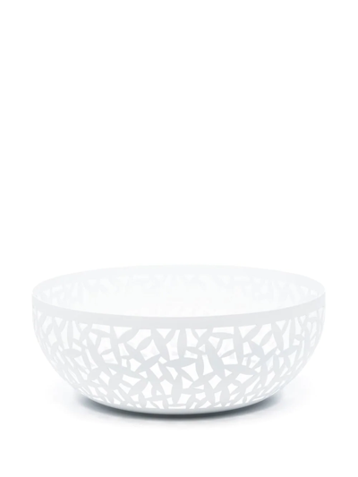 Shop Alessi Cactus Fruit Bowl In White