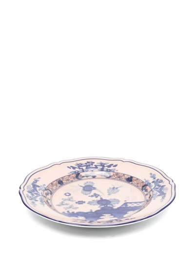 Shop Ginori 1735 Oriente Italiano Cipria Plate Set (set Of Two) In Pink