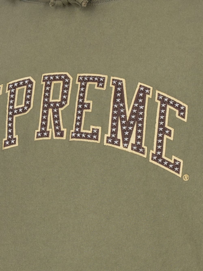 Supreme Stars Arc Hoodie In Green