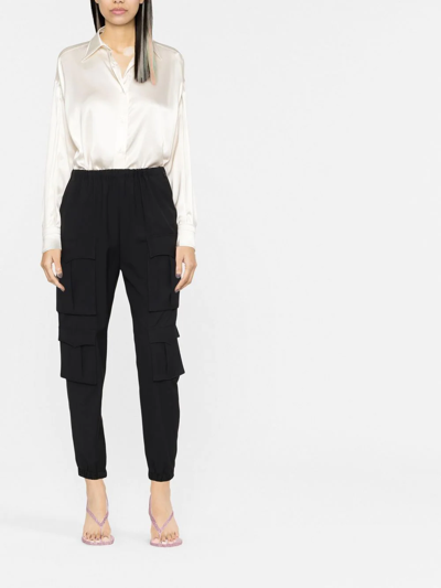 Shop Tom Ford Pointed-collar Long-sleeved Shirt In White