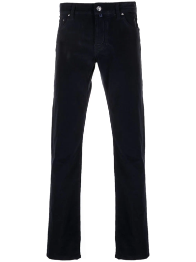 Shop Jacob Cohen Mid-rise Skinny Jeans In Blue