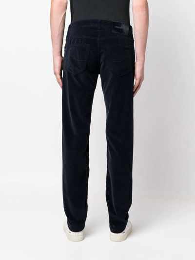 Shop Jacob Cohen Mid-rise Skinny Jeans In Blue