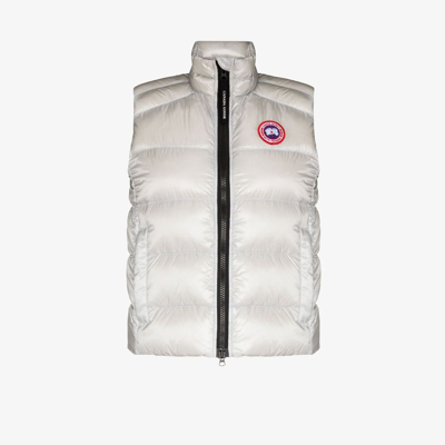 Shop Canada Goose Silver Cypress Quilted Gilet