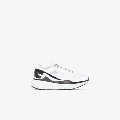 Shop Adidas By Stella Mccartney White And Black Earthlight Low Top Sneakers