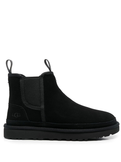 Shop Ugg Neumel Chelsea Ankle Boots In Black