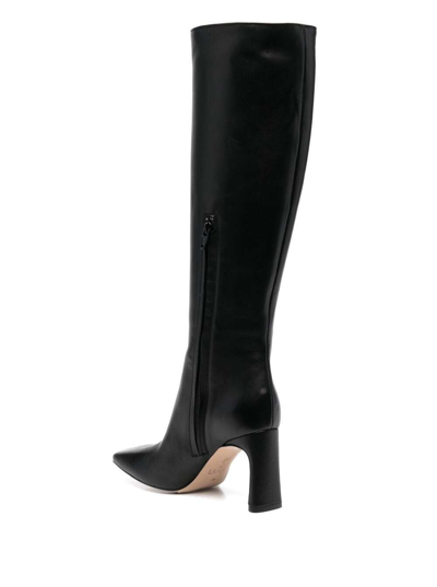 Shop Liu •jo Liu Jo Leonie Hanne Womans Cuissard Black Leather Boots