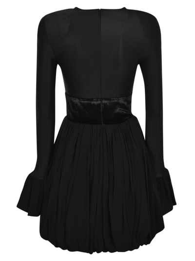 Shop Paco Rabanne Acrobat Dress In Black