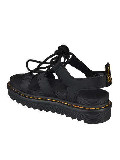 Shop Dr. Martens' Nartilla Sandals In Black/hydro
