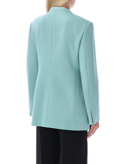 Shop Jil Sander Tailored Blazer In Verdgris