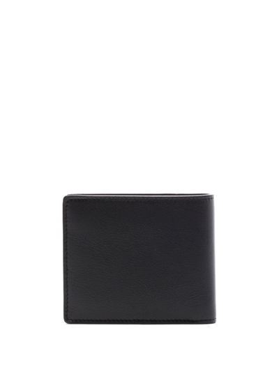 Shop Versace Medusa Logo Bi-fold Wallet In Black