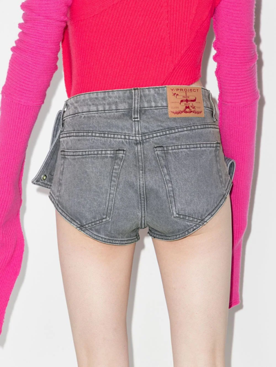 omhyggeligt sæt ind ecstasy Y/project Y Project Janty Hot Pants With Convertible Panel In Grey |  ModeSens