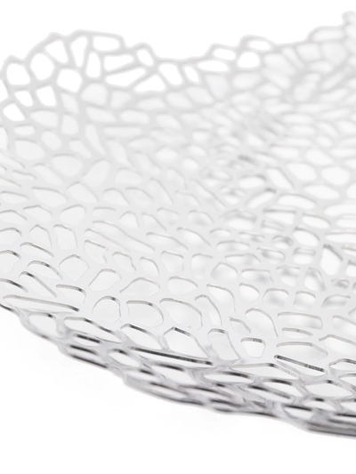 Alessi Opus Mirror-effect Centrepiece In Silver