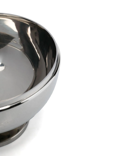 Sambonet Round-shape 11cm Stand-up Bowl In Silver