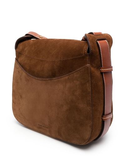 Shop Isabel Marant Botsy Crossbody Bag In Brown