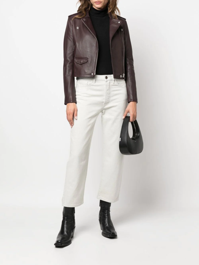 送料無料◆2024新品  Jeans Cropped Sabina 3x1 In ModeSens | White Dirty デジタルカメラ