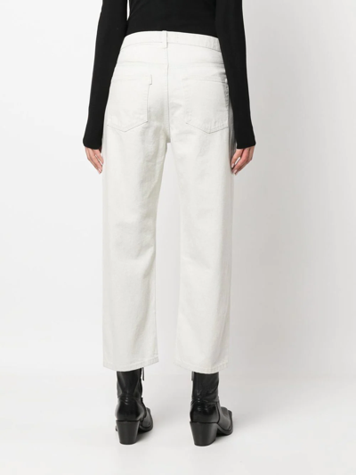3x1 Sabina Cropped Jeans In White