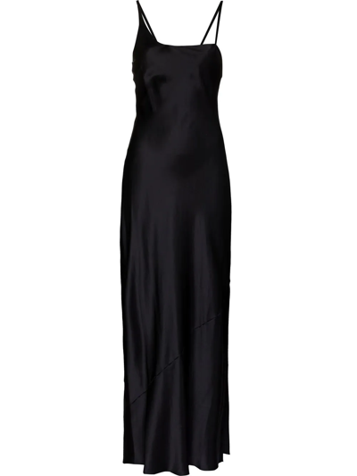 Shop Sir Julien Sleeveless Evening Dress In Black