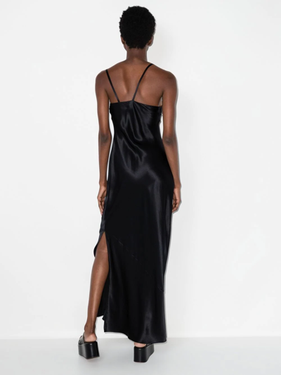 Shop Sir Julien Sleeveless Evening Dress In Black