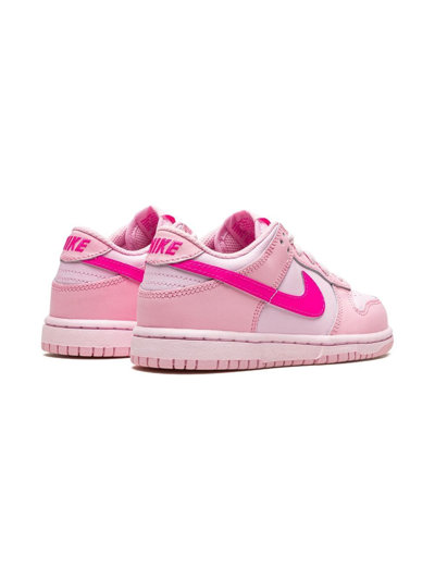 Shop Nike Dunk Low "triple Pink" Sneakers