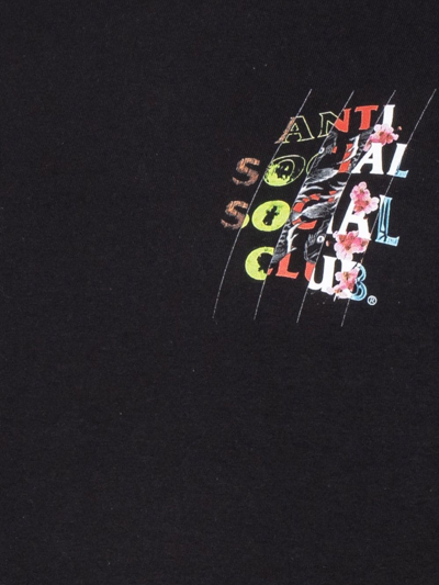 Shop Anti Social Social Club Madness Short-sleeve T-shirt In Black