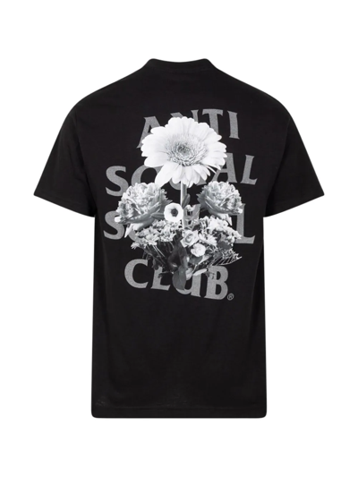 Shop Anti Social Social Club The Ghost Of You And Me T-shirt In Black