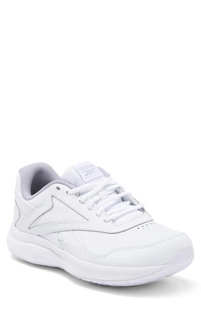 Shop Reebok Walk Ultra 7 Dmx Max Sneaker In White/ Cold Grey