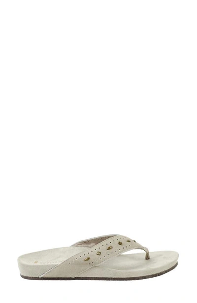 Revitalign Kena Stud Orthotic Flip Flop In Sand